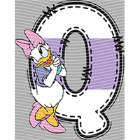 Cartoon letters-CL 428